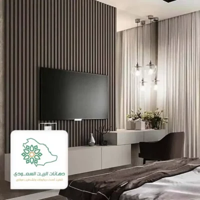 ديكور شاشات خشب جدة