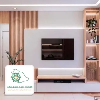 واجهات بديل الخشب للصالات