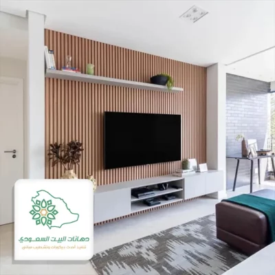 ديكور شاشات بديل الخشب بجدة
