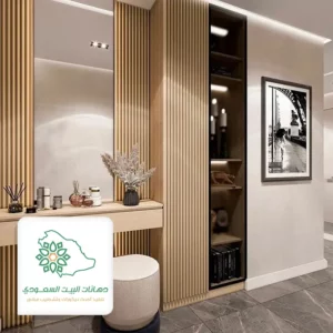 مرايا مع بديل الخشب بجده