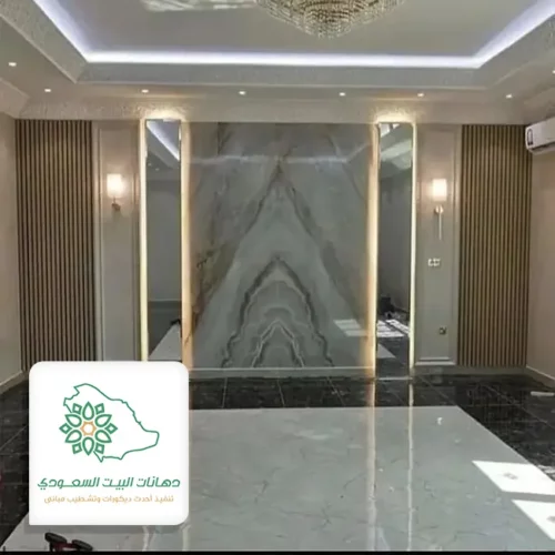 ديكور مجالس بديل الرخام