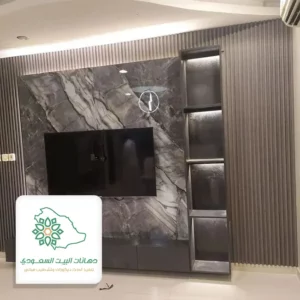 ديكور واجهات تلفزيون جده