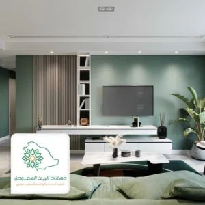 خلفية تلفزيون ديكور خشبي مودرن