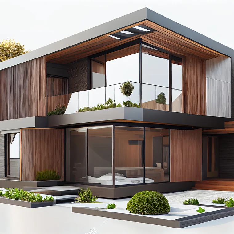 واجهات بديل الخشب