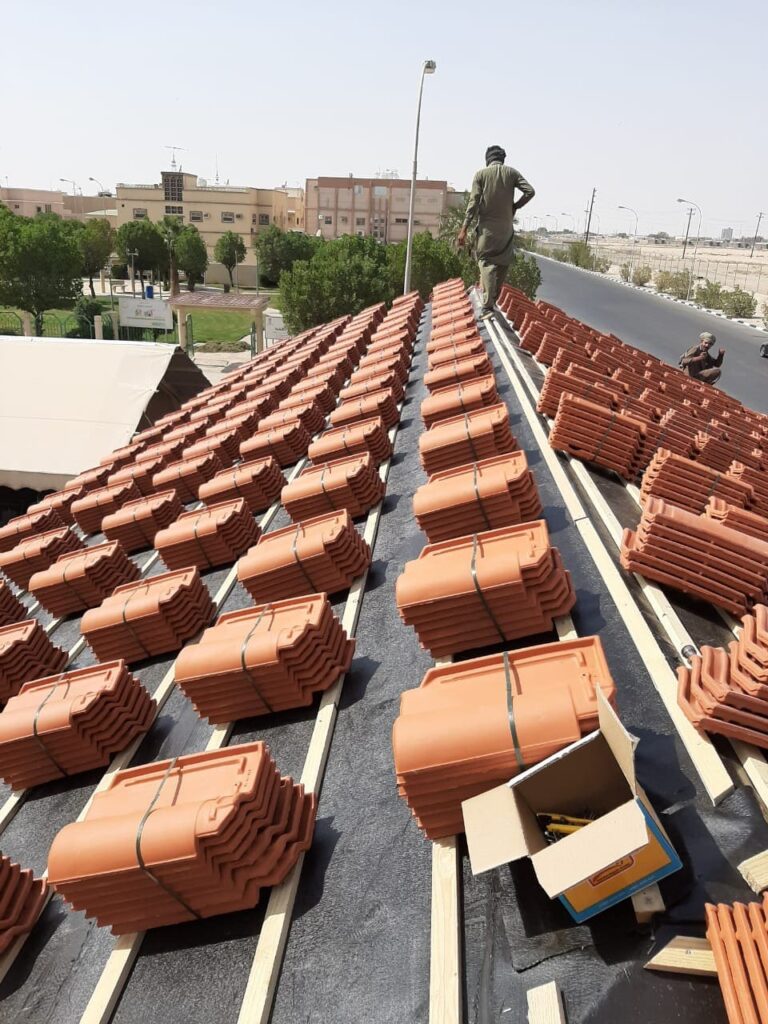 تركيب قرميد بجده افضل الانواع