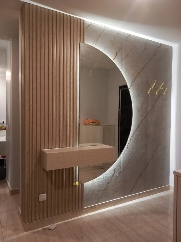 تركيب ديكورات مداخل حديثة