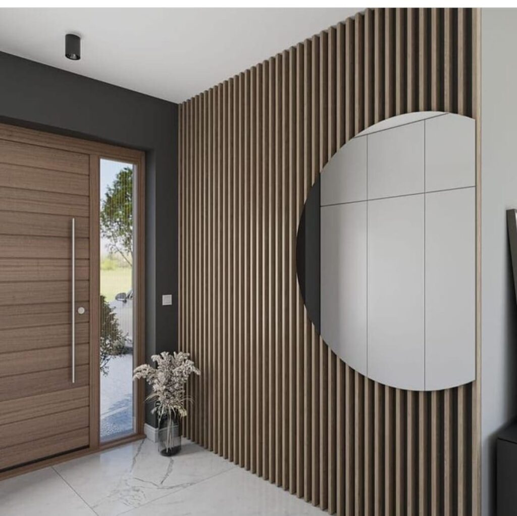 أشكال ديكور خشب للجدران تركيب جده