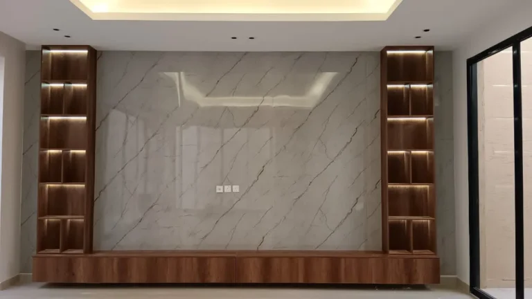 ديكور تلفزيون بديل الرخام