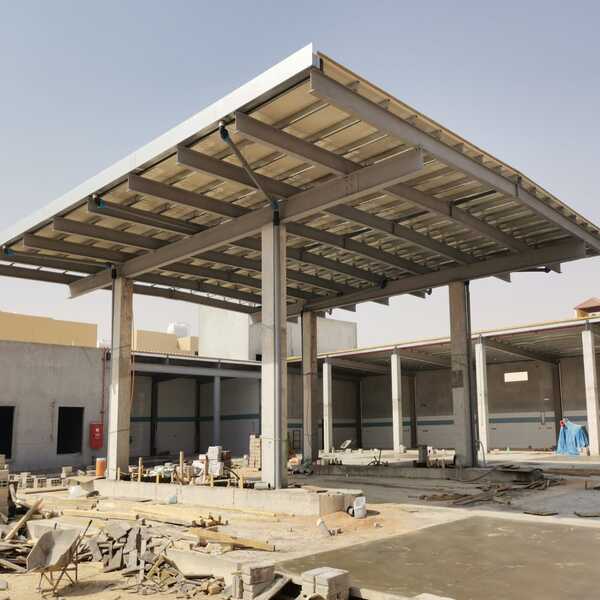 تركيب مظلات ساندوتش بانل في جدة